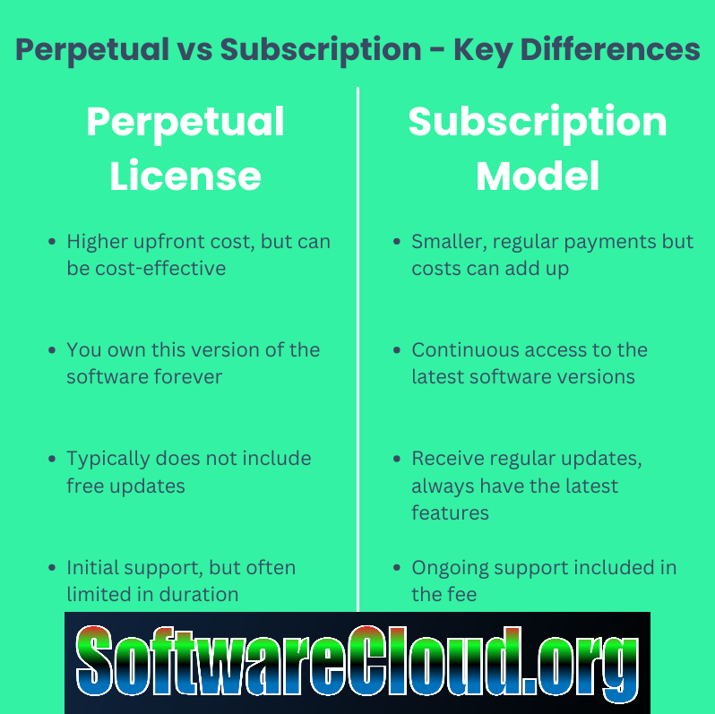 Perpetual license vs sub model2